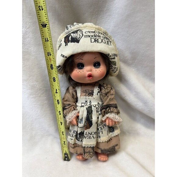 Vintage 12” FIBA DOLL Made In Italy A280 Complete Dress Cute Pretty Excellent - Picture 8 of 8